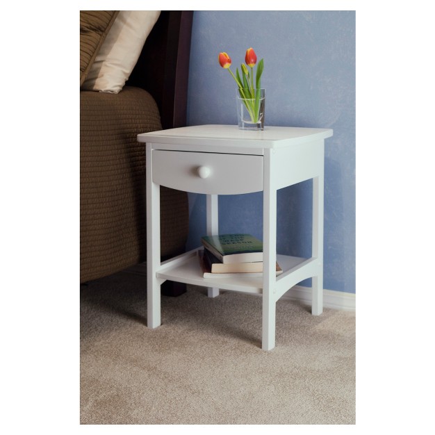 Claire Accent Table White Winsome