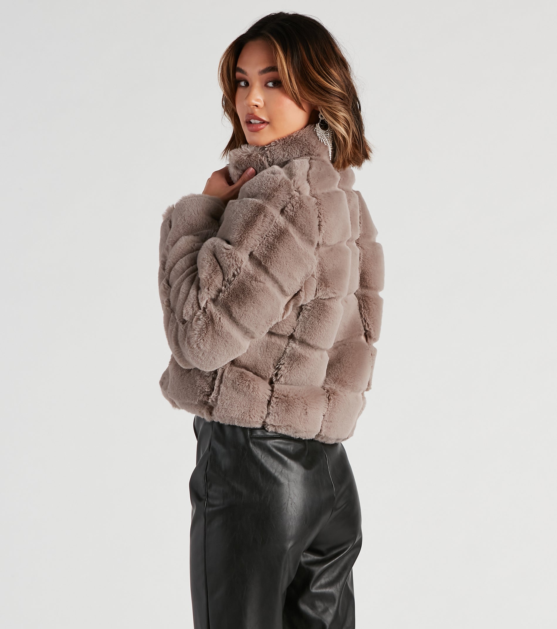 Layer On The Luxe Vibes Faux Fur Jacket