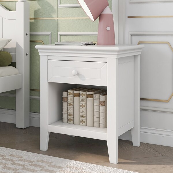 Traditional Concise Style White Bedroom Sets - - 37893687