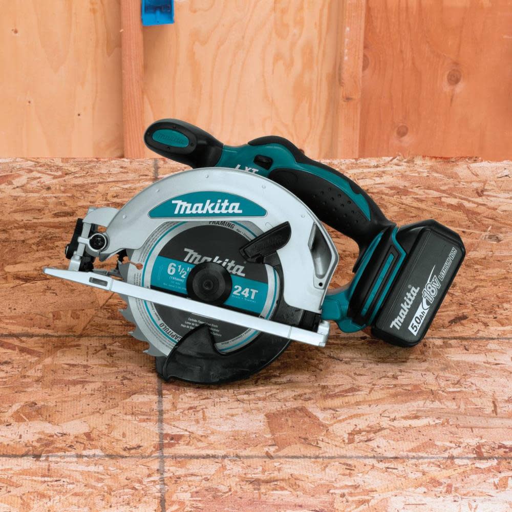 18V LXT Lithium-Ion Cordless 6-1/2 in. Circular Saw Kit (5.0Ah) ;