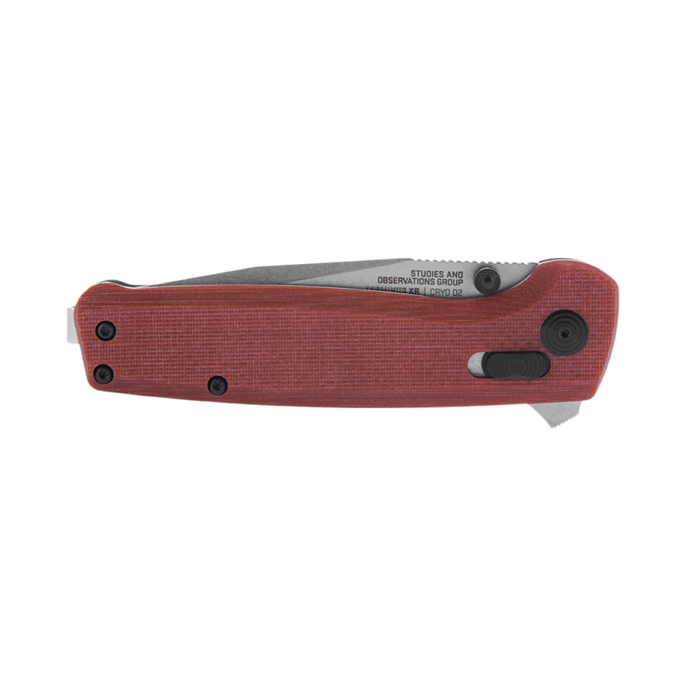 SOG Terminus XR G10 Folding Knife Crimson Red