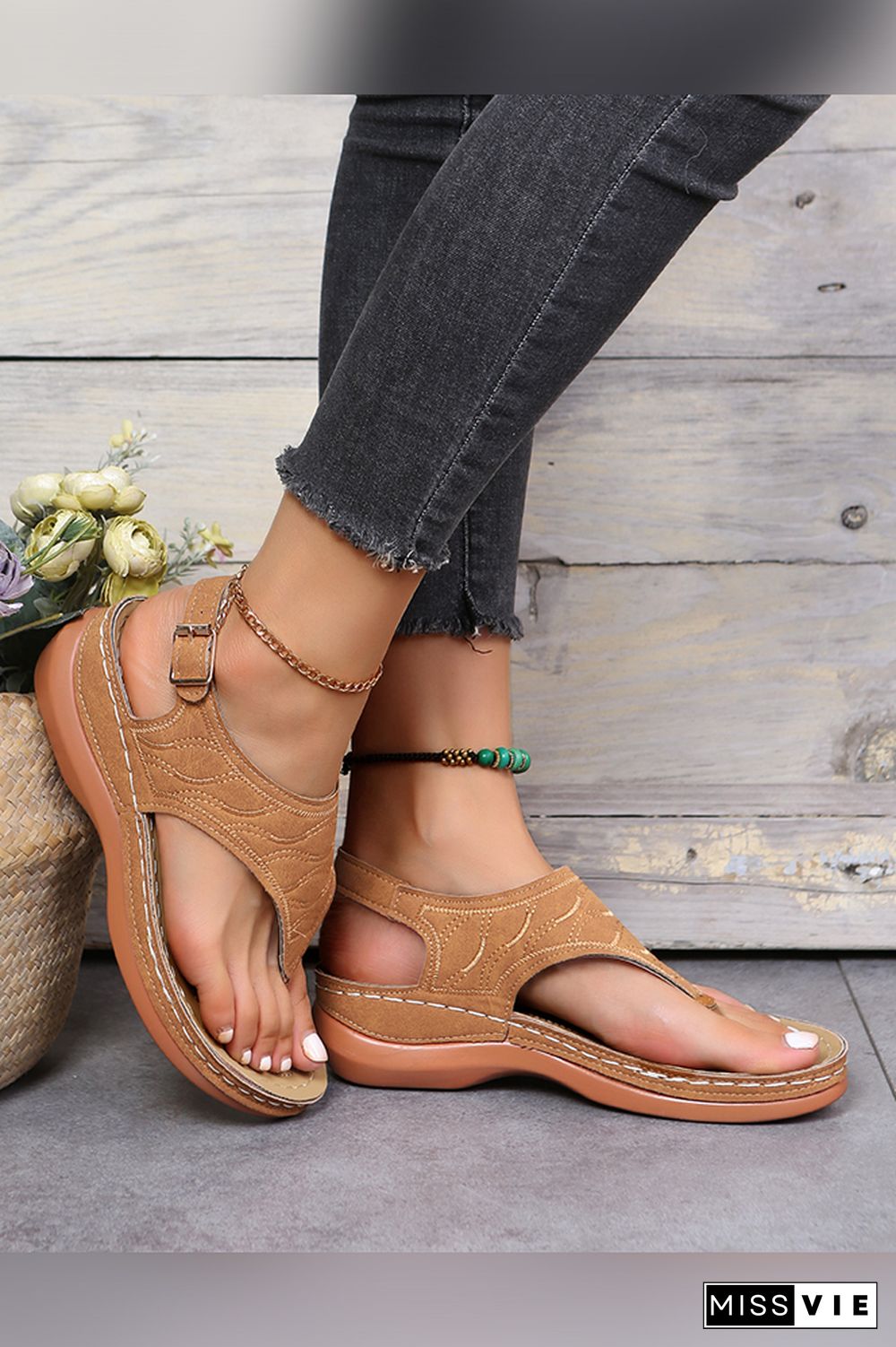 Summer Women Sandals With Buckle Wholesale