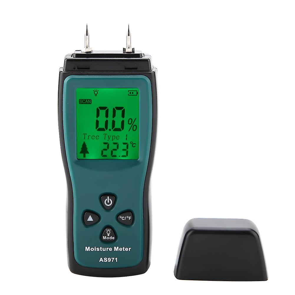 SMART SENSOR AS971 LCD Display Digital Wood Moisture Humidity Tester 0~40℃