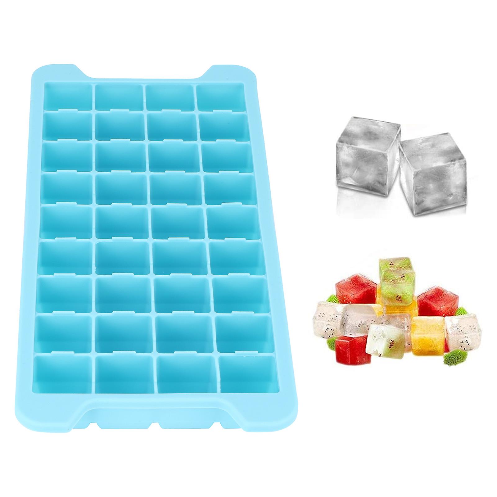 Ice Mold， 36 Grid Ice Mould Tray Stackable Sealing Ice Mold Easy Release Ice Maker With Lid Cooking Tool For Chilling Wine， Coffee， Whiskey_x000d_[sky