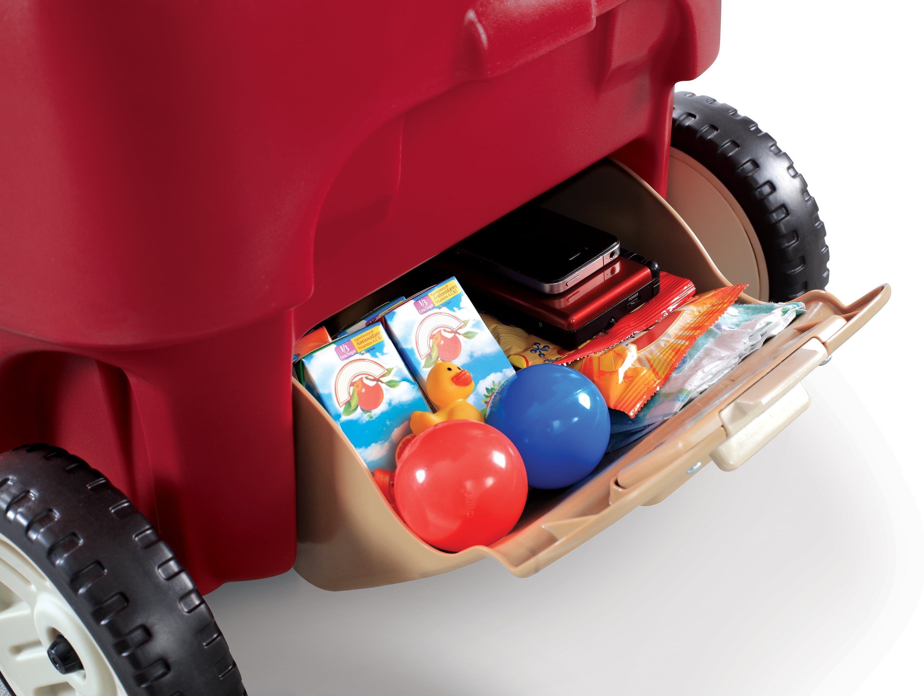 Step2 All Around Canopy Wagon Red Kids Wagon with Canopy