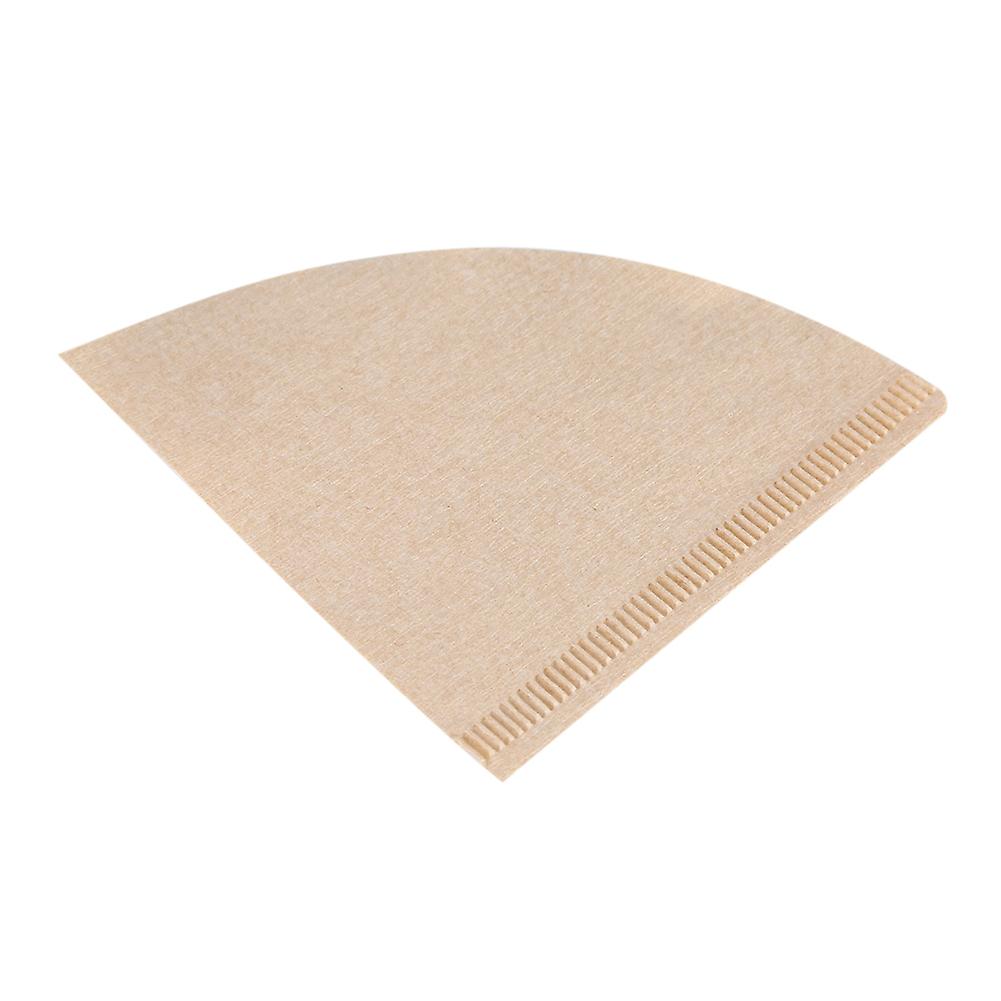 40pcs Unbleached Natural Cone Shape Drip Coffee Cup Filter Papers  #v01