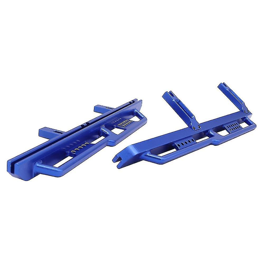 2pcs Metal Side Slipper Side Pedal Compatible With Axial Scx6 Jeep，3