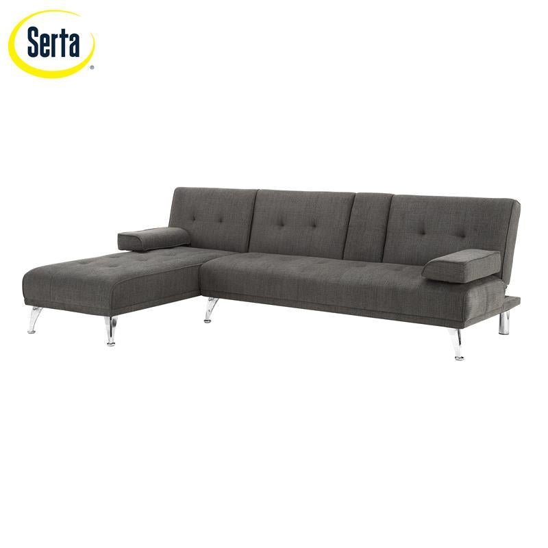 Lifestyle Solutions Michigan Dream Lift Convertible by Serta in Charcoal Gray