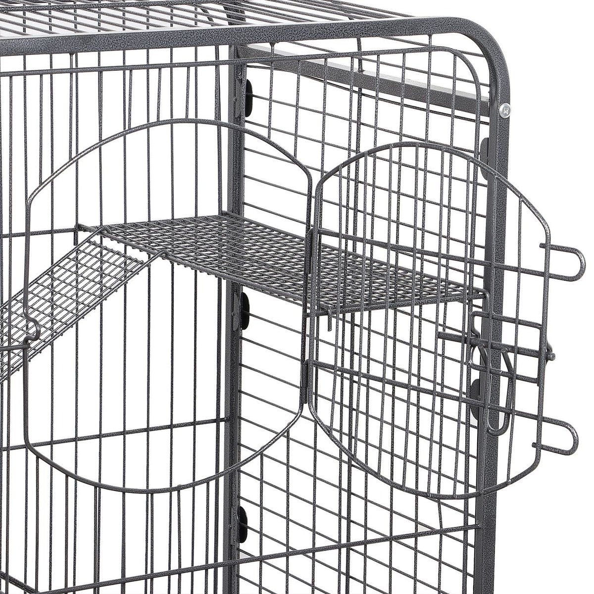 Yaheetech 37-in Small Animal Pet Cage， Black