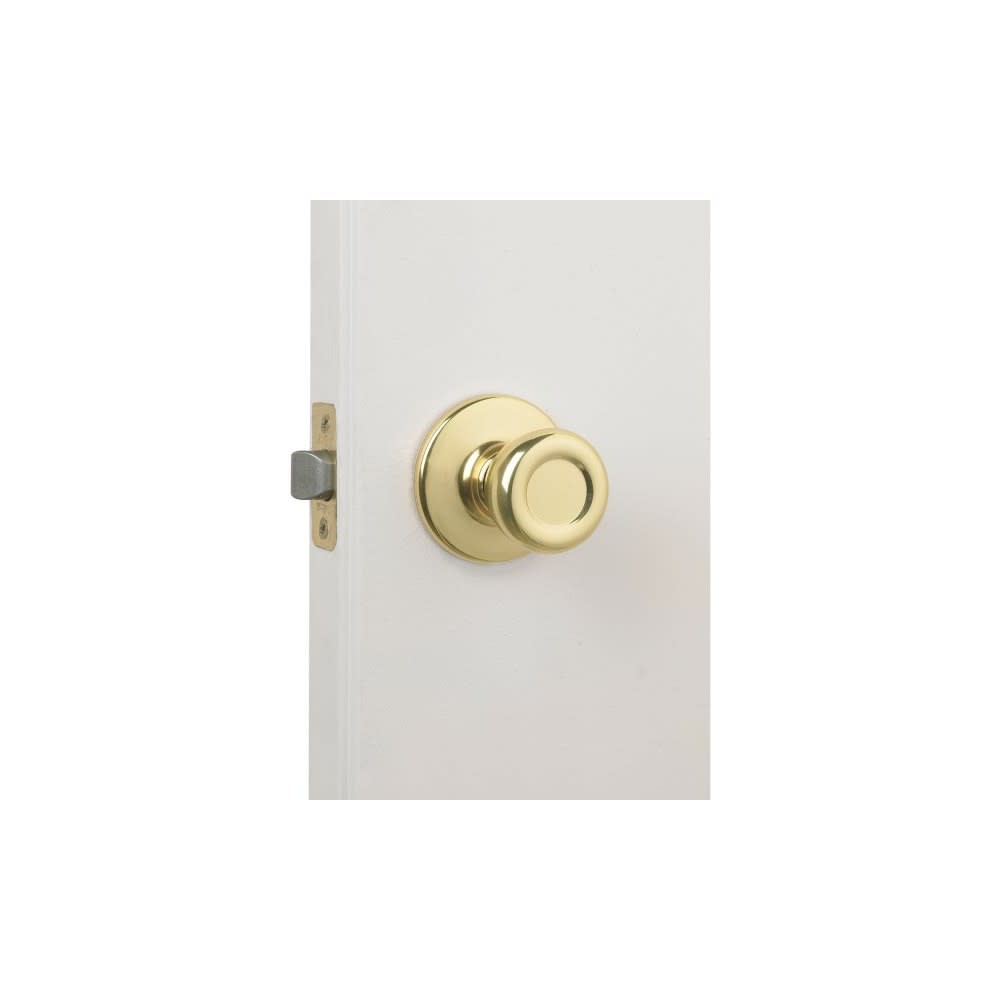 Polished Brass Hall/Closet Tylo Passage Door Knob Set