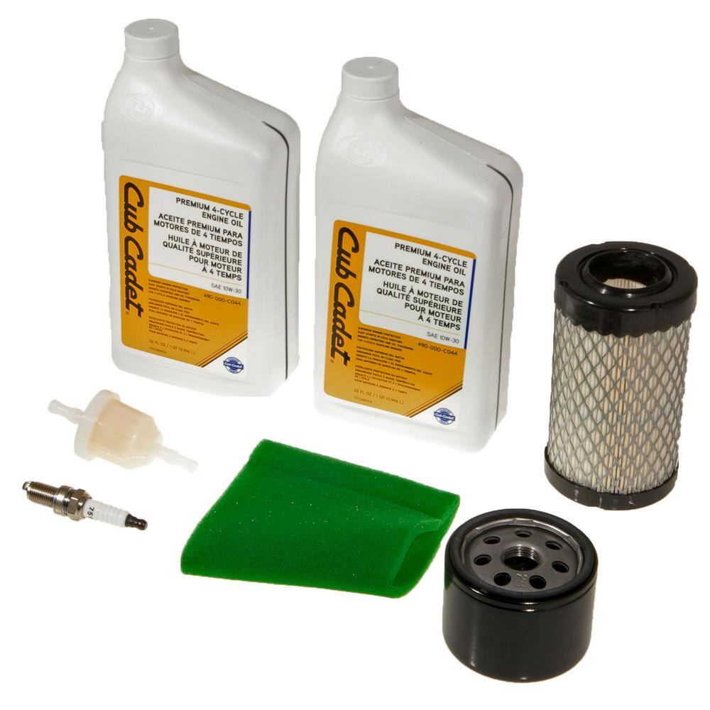 Cub Cadet Engine Maintenance Kit for Lawn Tractors and RZT Mowers with Kohler 5400 Series Single Cylinder Engines 490-950-C050