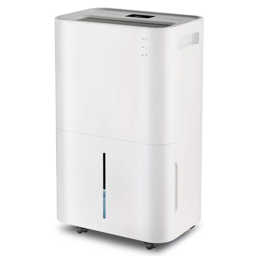 50Pint Portable Dehumidifier 4500 sq ft Dehumidifier with 4L Water Tank Auto or Manual Drain Auto Shutoff