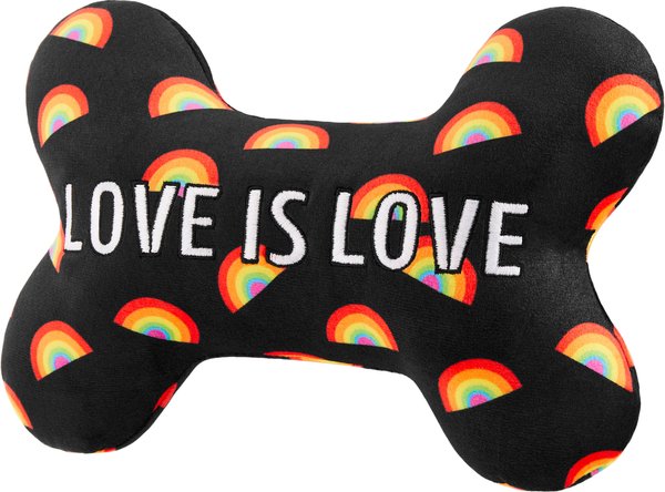 Frisco Pride Proud Pup Bone Plush Squeaky Dog Toy