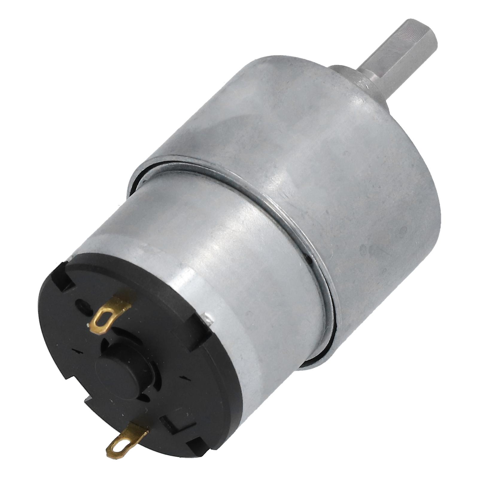 Dc 12v Gear Motor Speed Reduction Cw Ccw Copper Wire Motors With 6mm D Shaft Jgb37520320rpm