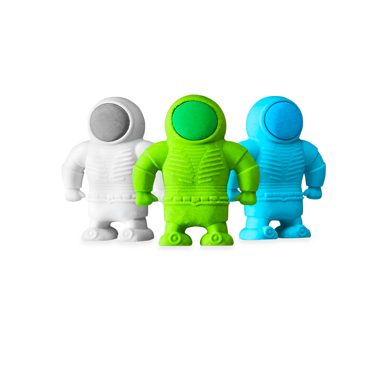 Astronaut Erasers - Set of 3 by OOLY