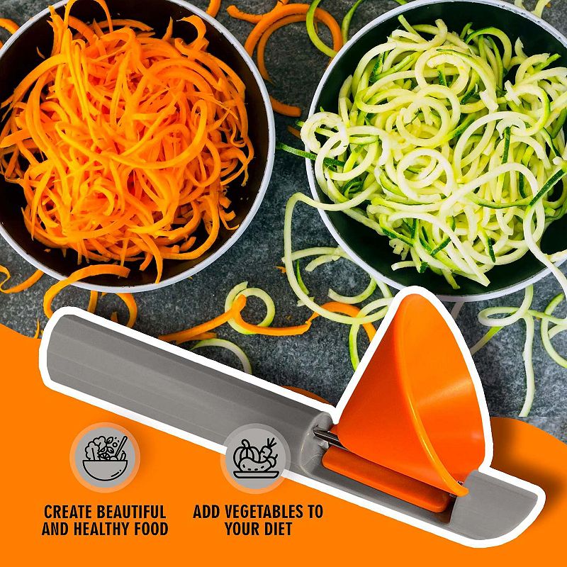 Cheer Collection Vegetable Peeler and Spiralizer