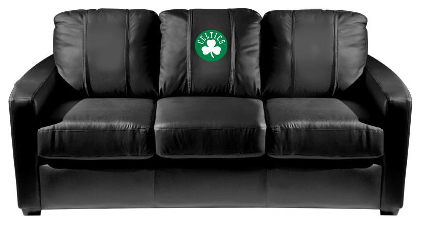 Boston Celtics Secondary Stationary Sofa Commercial Grade Fabric   Contemporary   Sofas   by DreamSeats LLC  Houzz