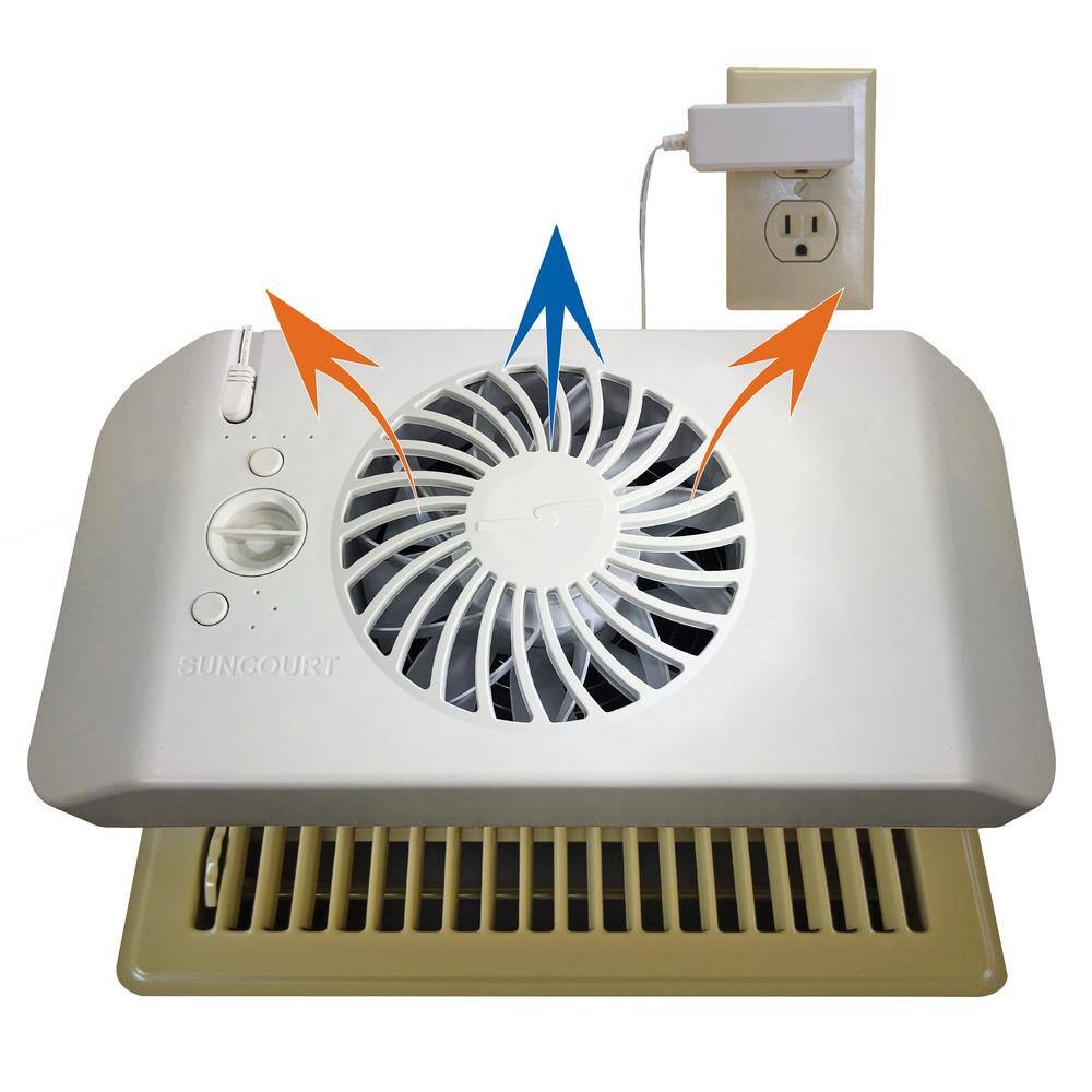 Suncourt Equalizer EZ8 Heating and Air Conditioning Smart Register Booster Fan HC600