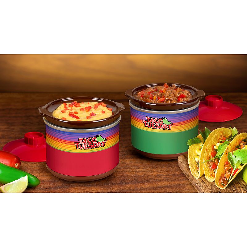 Taco Tuesday 2-pc. Mini Fiesta Dipper Set