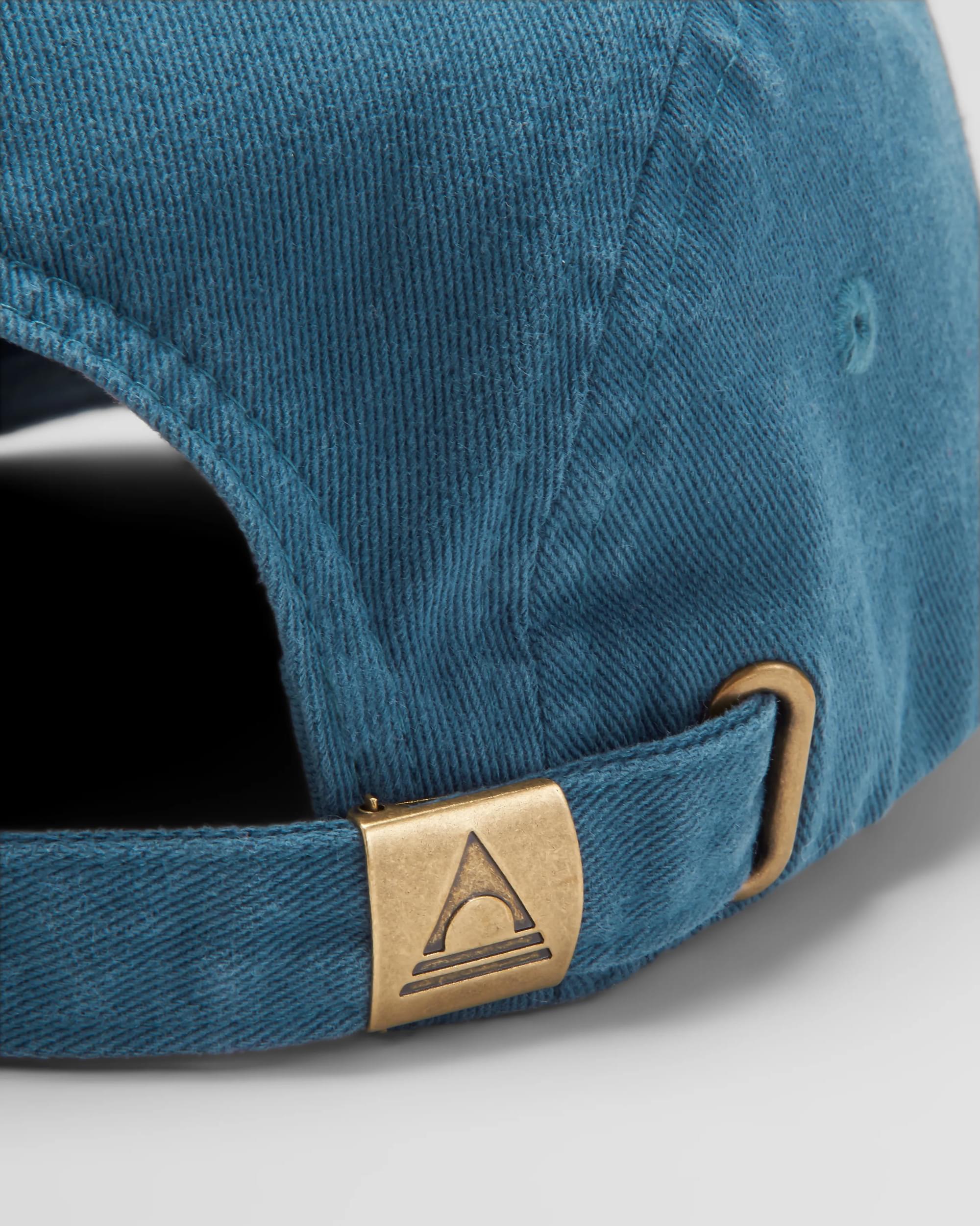 Fixie Recycled 5 Panel Cap - Tidal Blue