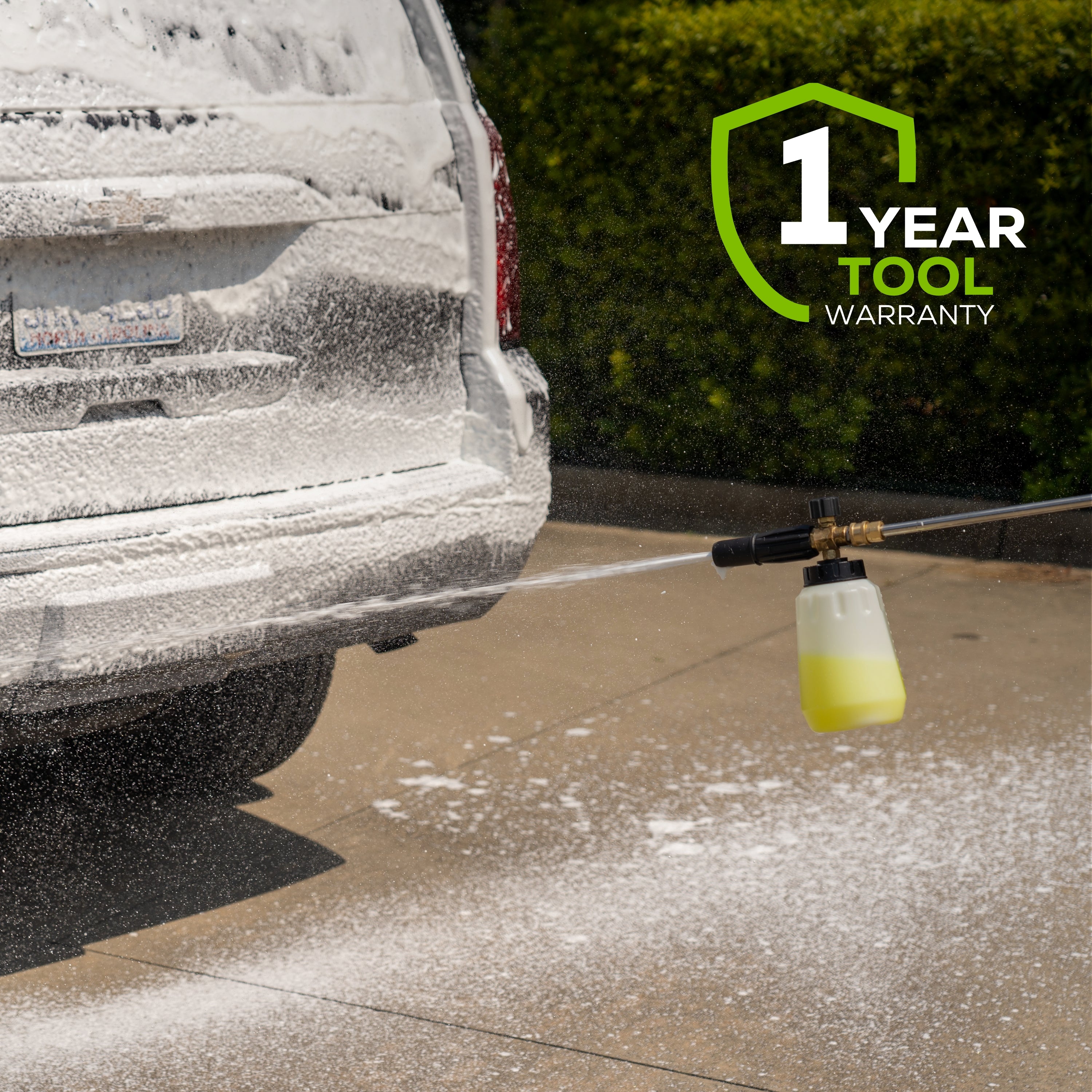 Premium Pressure Washer Foam Cannon | Greenworks Tools