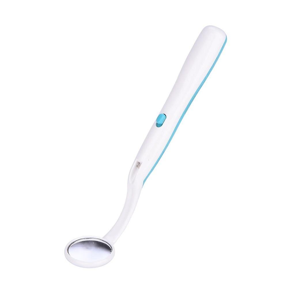 Led light teeth oral clean dental mirror tooth care tool