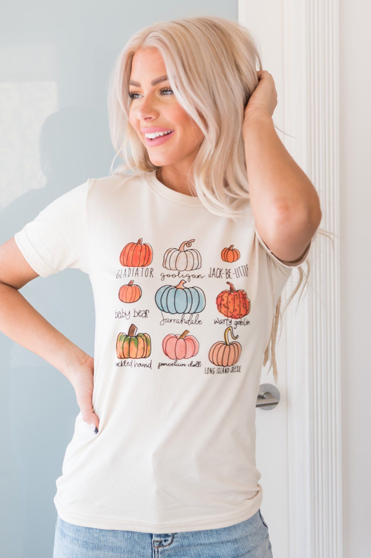 Pumpkin Varieties Modest Graphic Tee