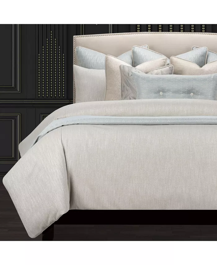 F. Scott Fitzgerald F Scott Fitzgerald Lumiere Smoke Luxury Bedding Set