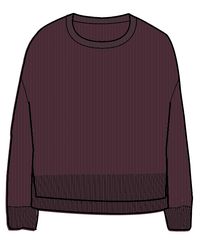 Gondwana Classic Knitted Jumper - Wine