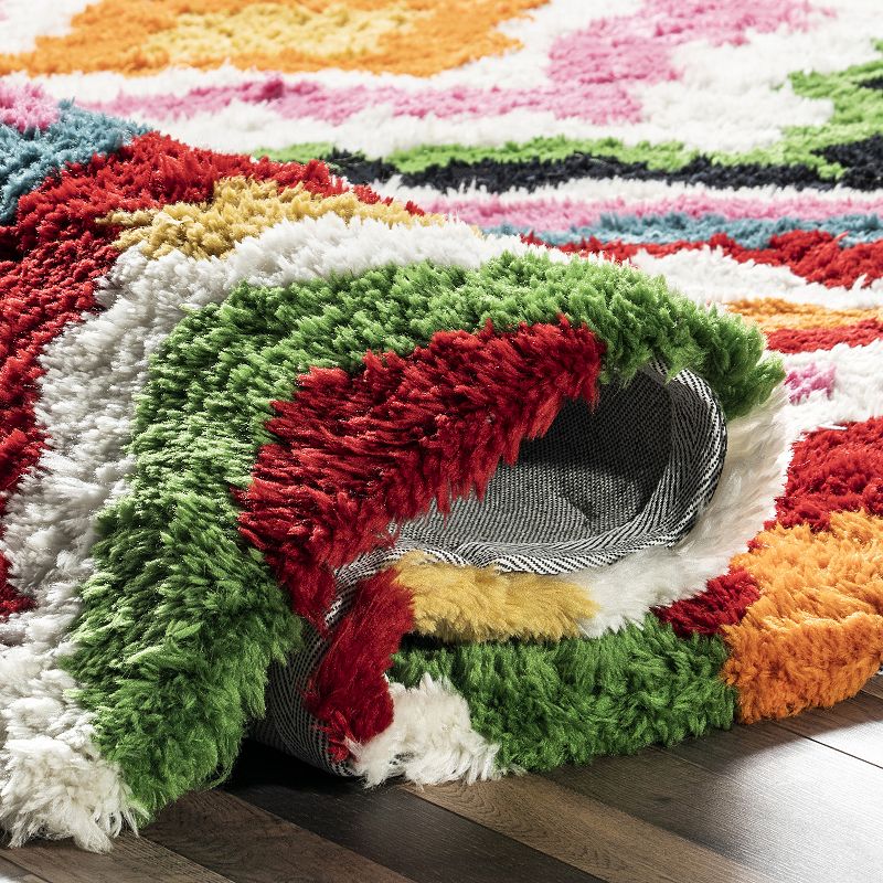 nuLOOM Carnival Abbey Shaggy Area Rug