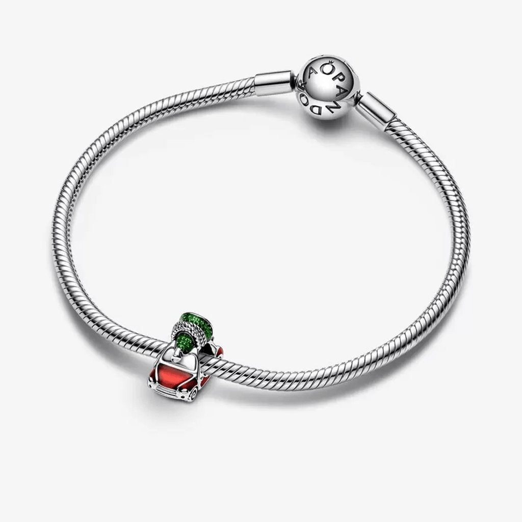 PANDORA  Festive Car & Christmas Tree Charm