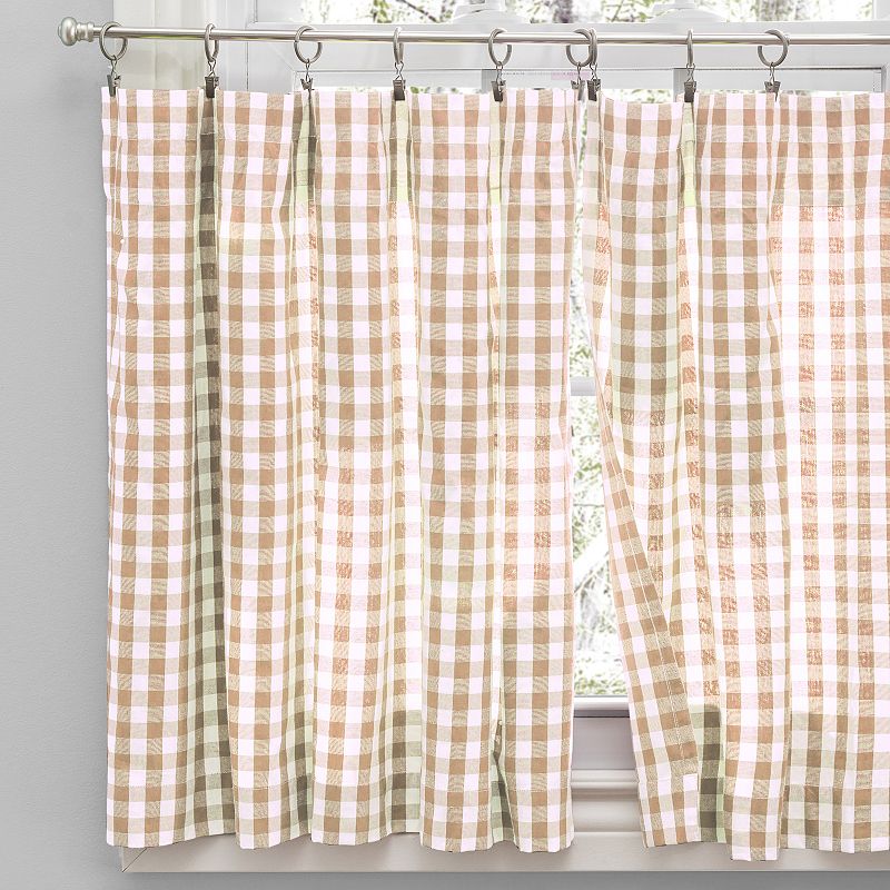 Checkmate Tier Pair Curtain