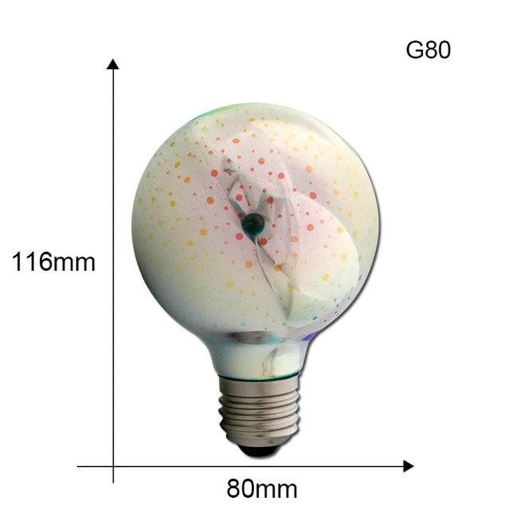 3D retro Vintage Night Light Led Bulb Lamp 220V G95 Lampara Ampoule lampada Star Holiday Decoration Lighting - Medium Shopping - The Best Deals on String Lights | 33819145