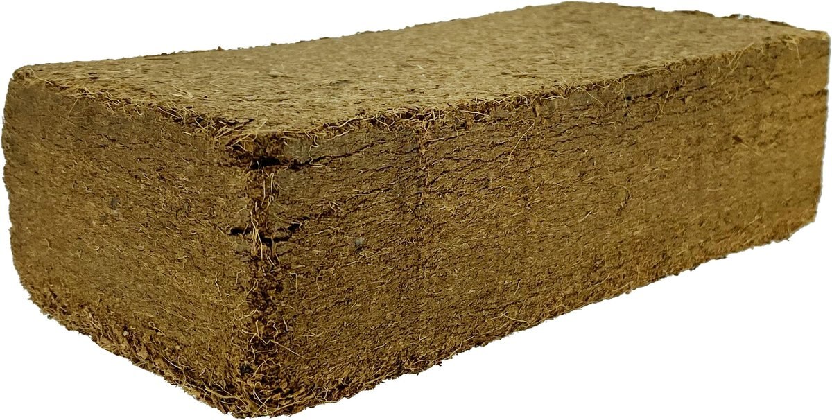 Komodo Coir Peat Brick Single Reptile Bedding， Brown， 20-gal