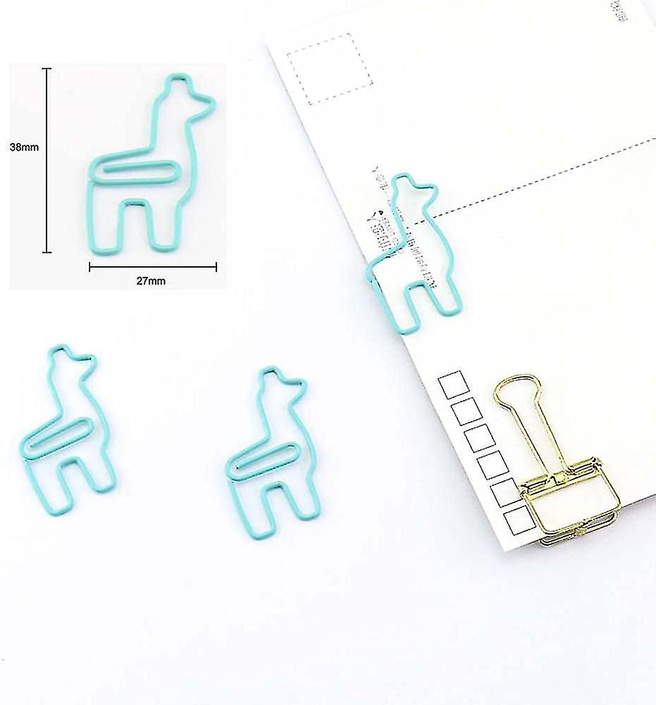 Paper Clips，small Bookmark，document Organizer Accessories，20pcs，animal