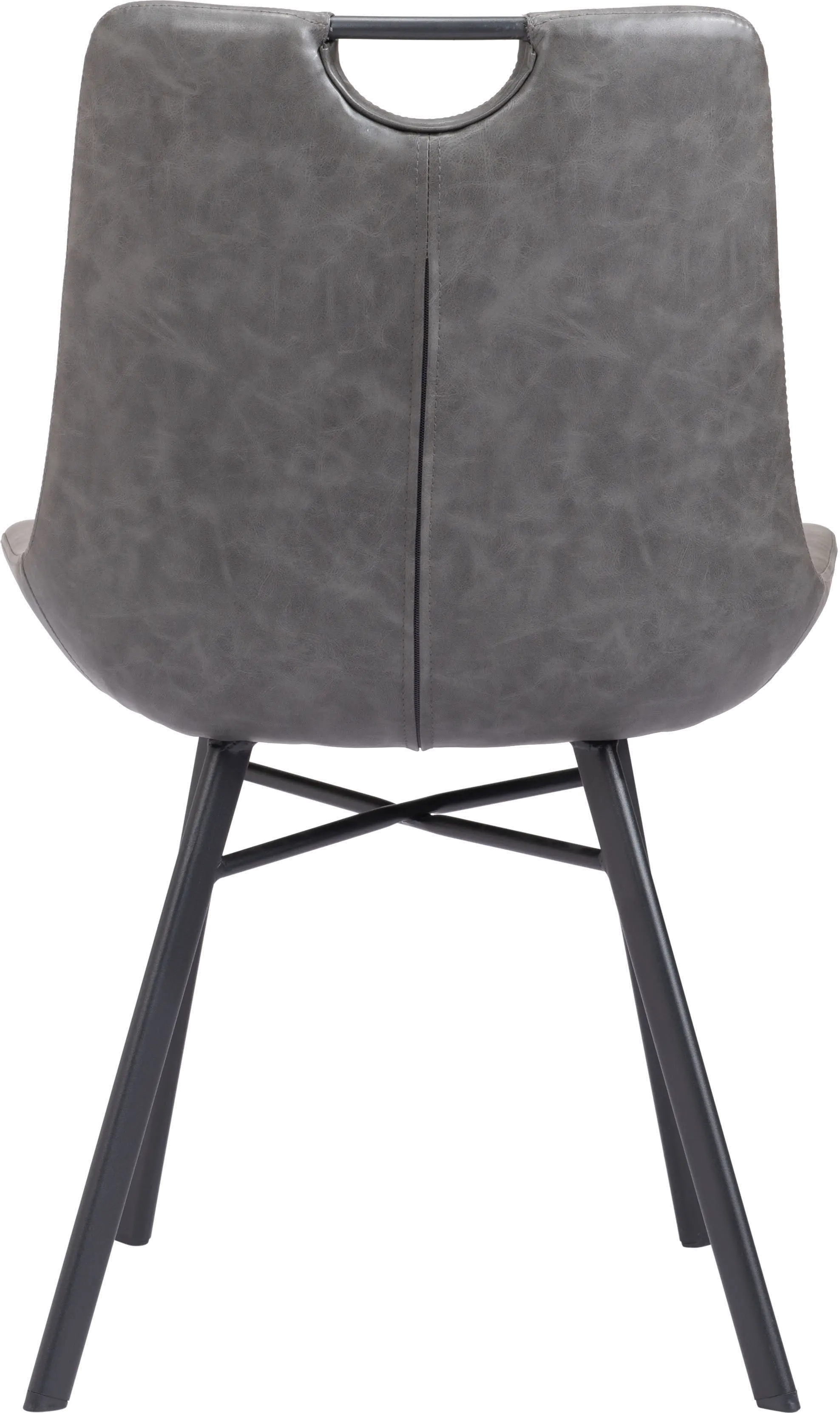 Tyler Gray Velvet Dining Chair， Set of 2