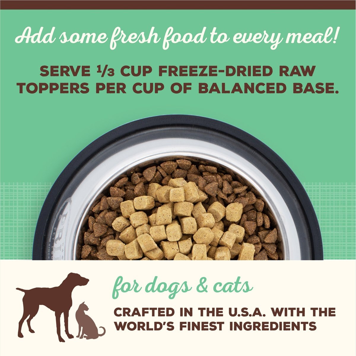 Primal Cupboard Cuts Chicken Grain-Free Freeze-Dried Raw Dog Food Topper