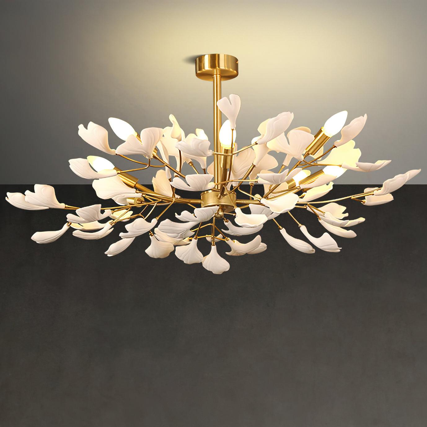 Gingko Chandelier J