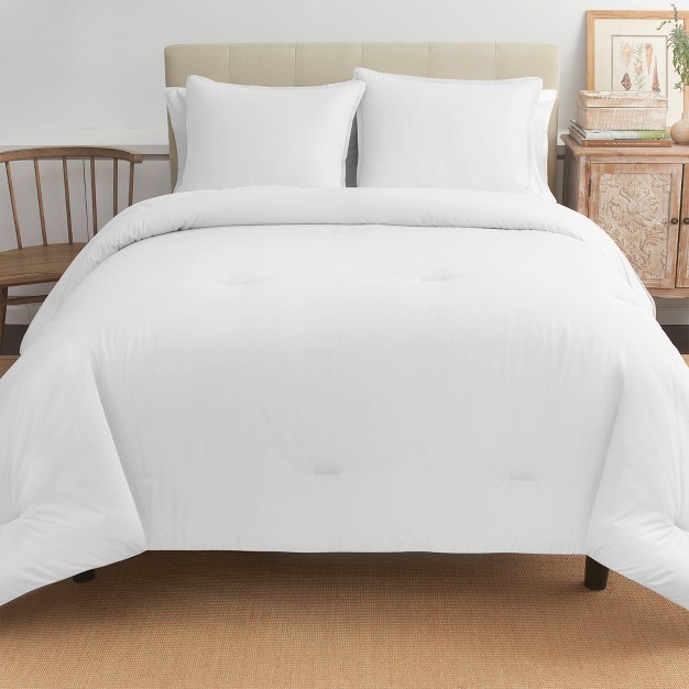 Reversible Percale Cotton Comforter Set Boutique Living