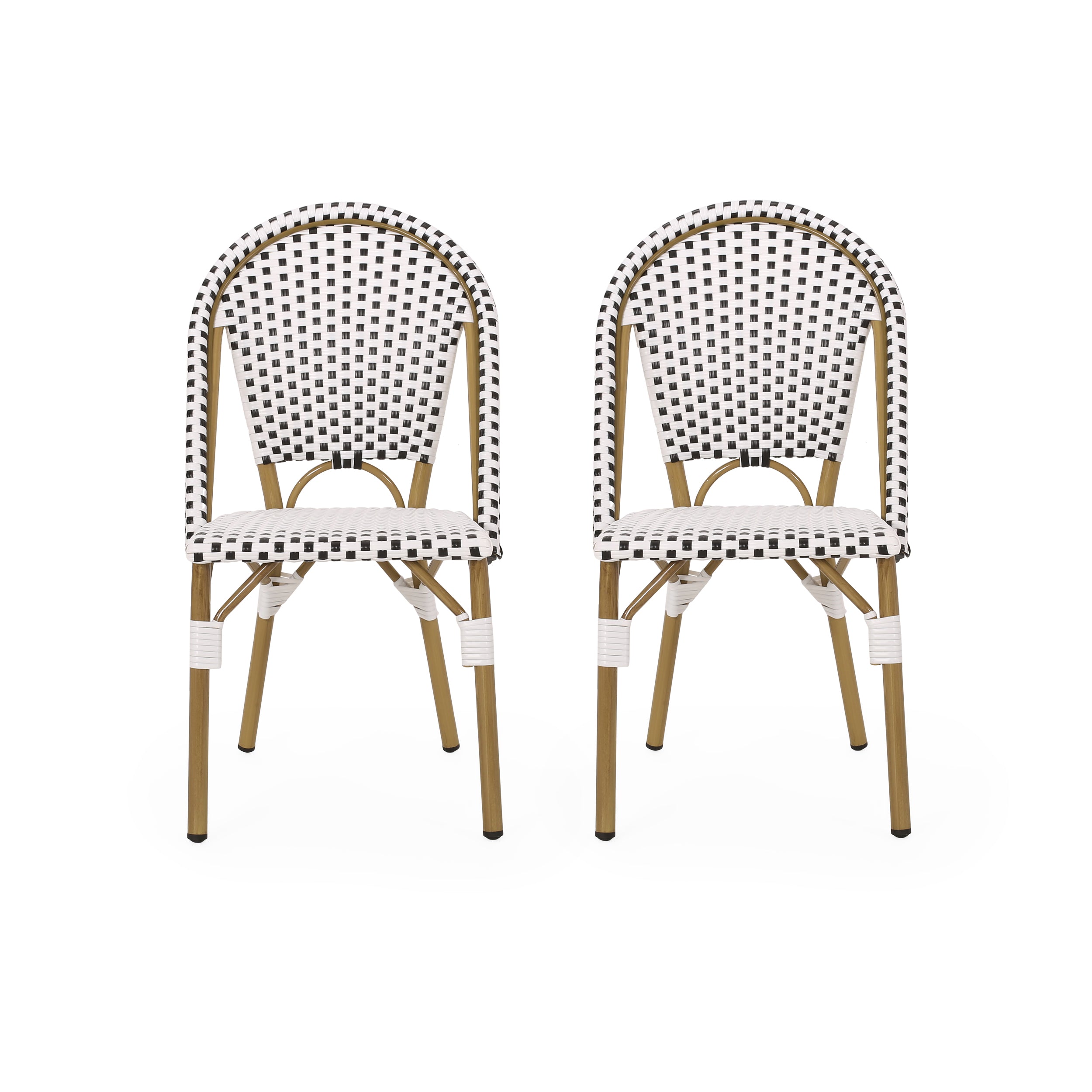 Desire Outdoor French Bistro Chair (Set of 2)