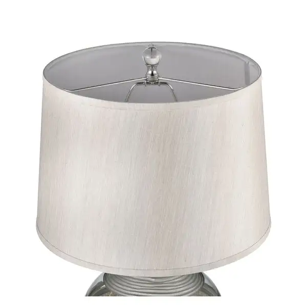 Vetranio 24'' High 1-Light Table Lamp - Taupe