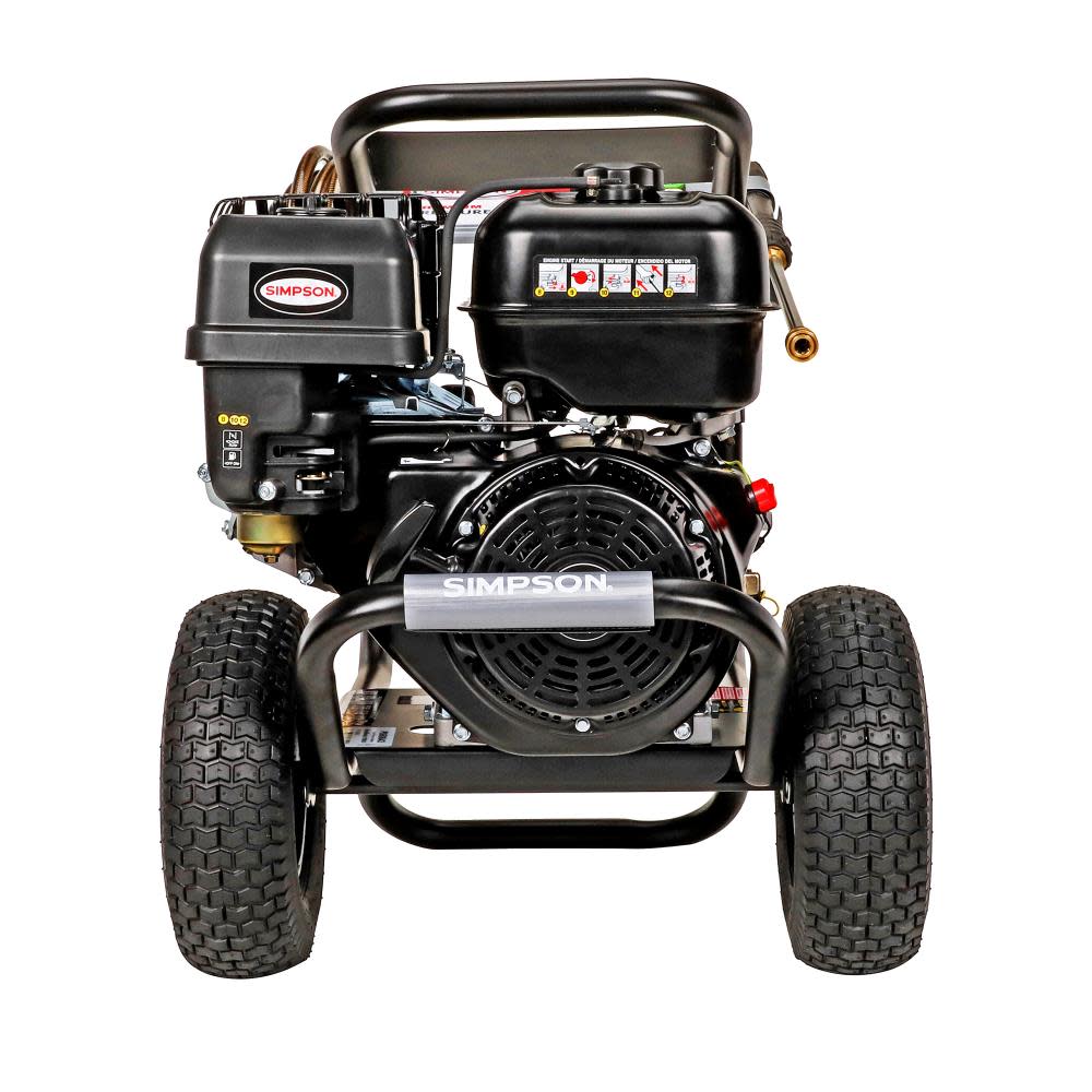 PowerShot 4400 PSI at 4.0 GPM SIMPSON 420cc with AAA Triplex Plunger Pump Cold Water Professional Gas Pressure Washer ;