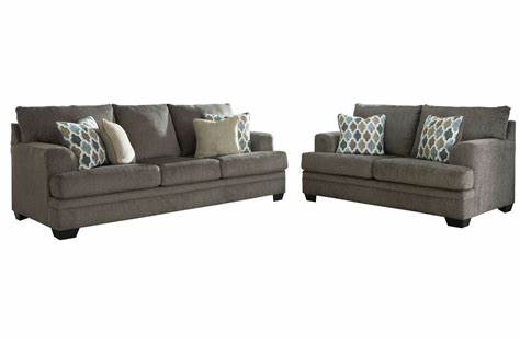 Dorsten Slate Sofa Loveseat and Chair