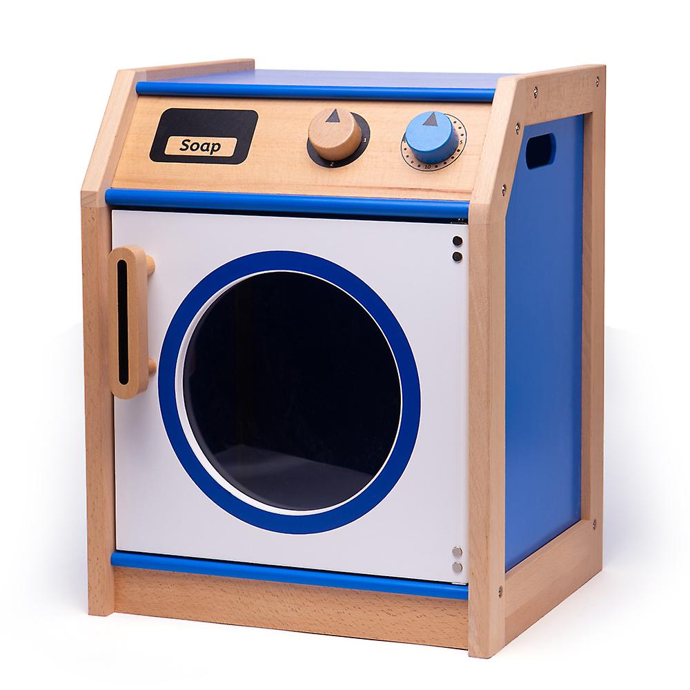 Tidlo Wooden Pretend Washing Machine Children's Role Play Home