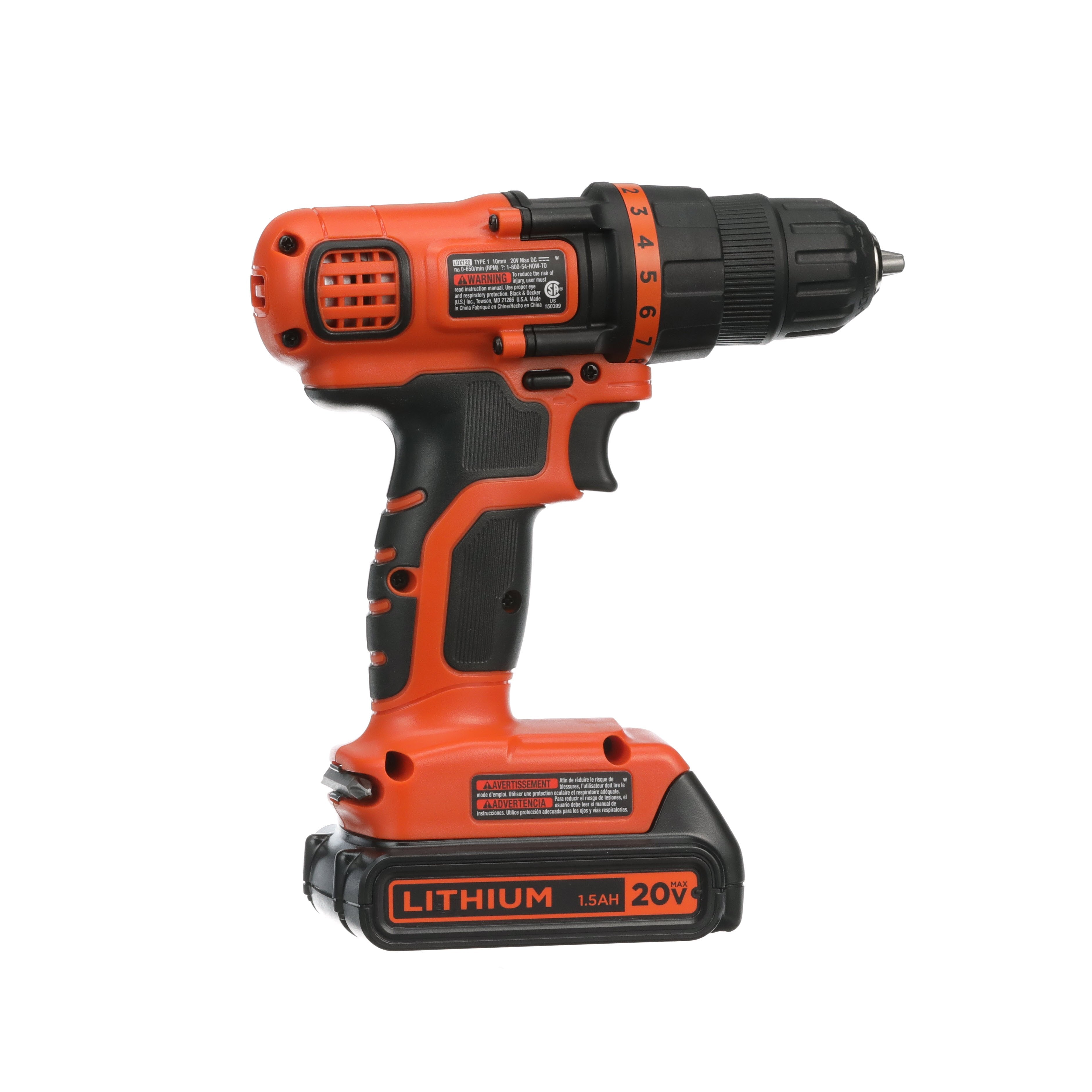 20V MAX* Cordless Drill / Driver, 3/8-Inch