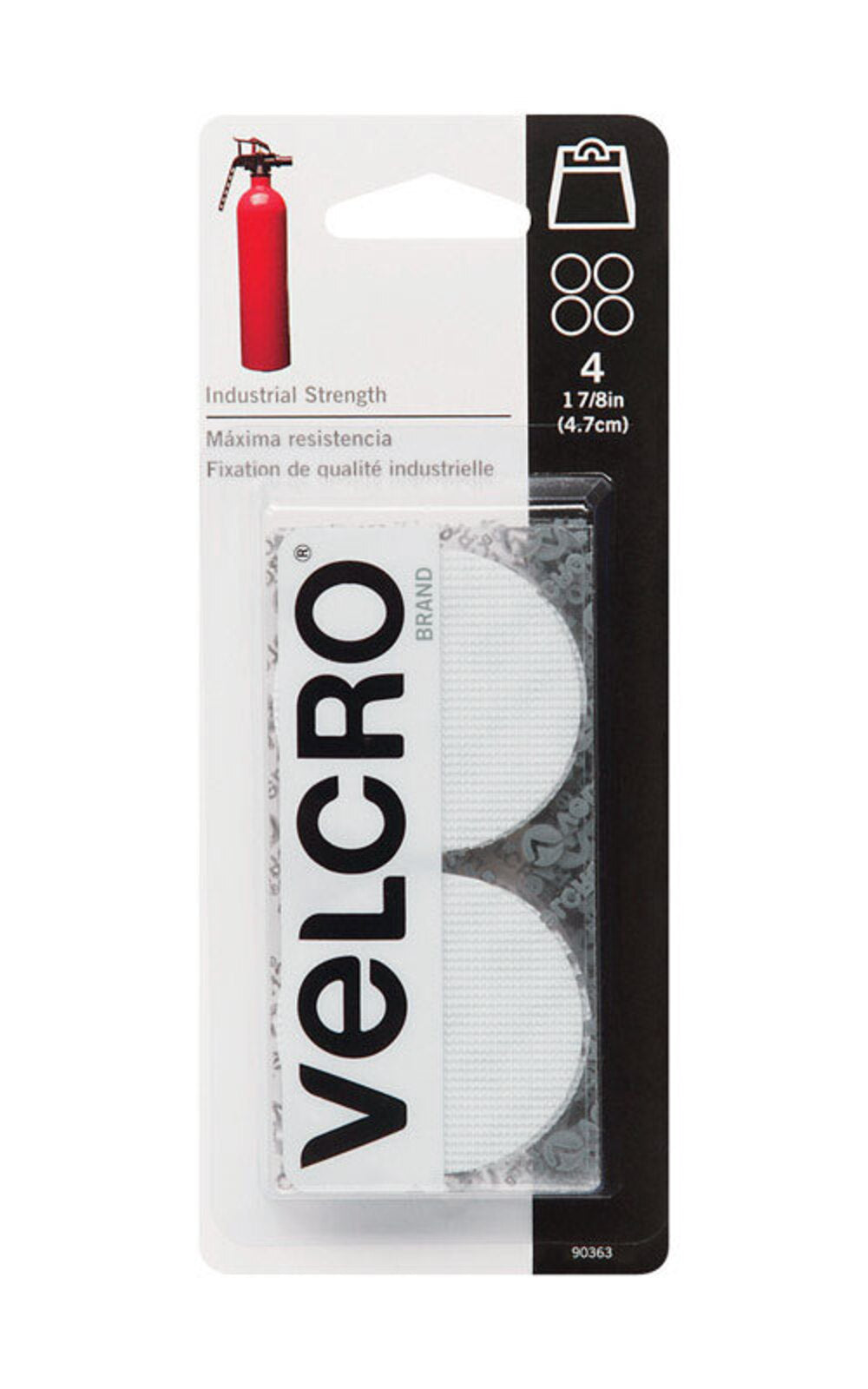 VELCRO STICKY COINSWHITE