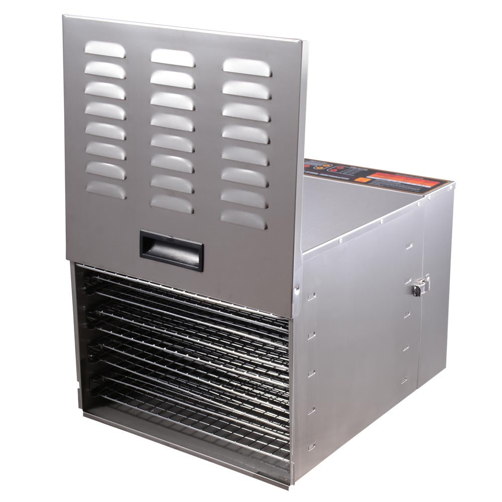 Yescom Food Dehydrator 10-Tray Stainless Steel Commercial 1200w