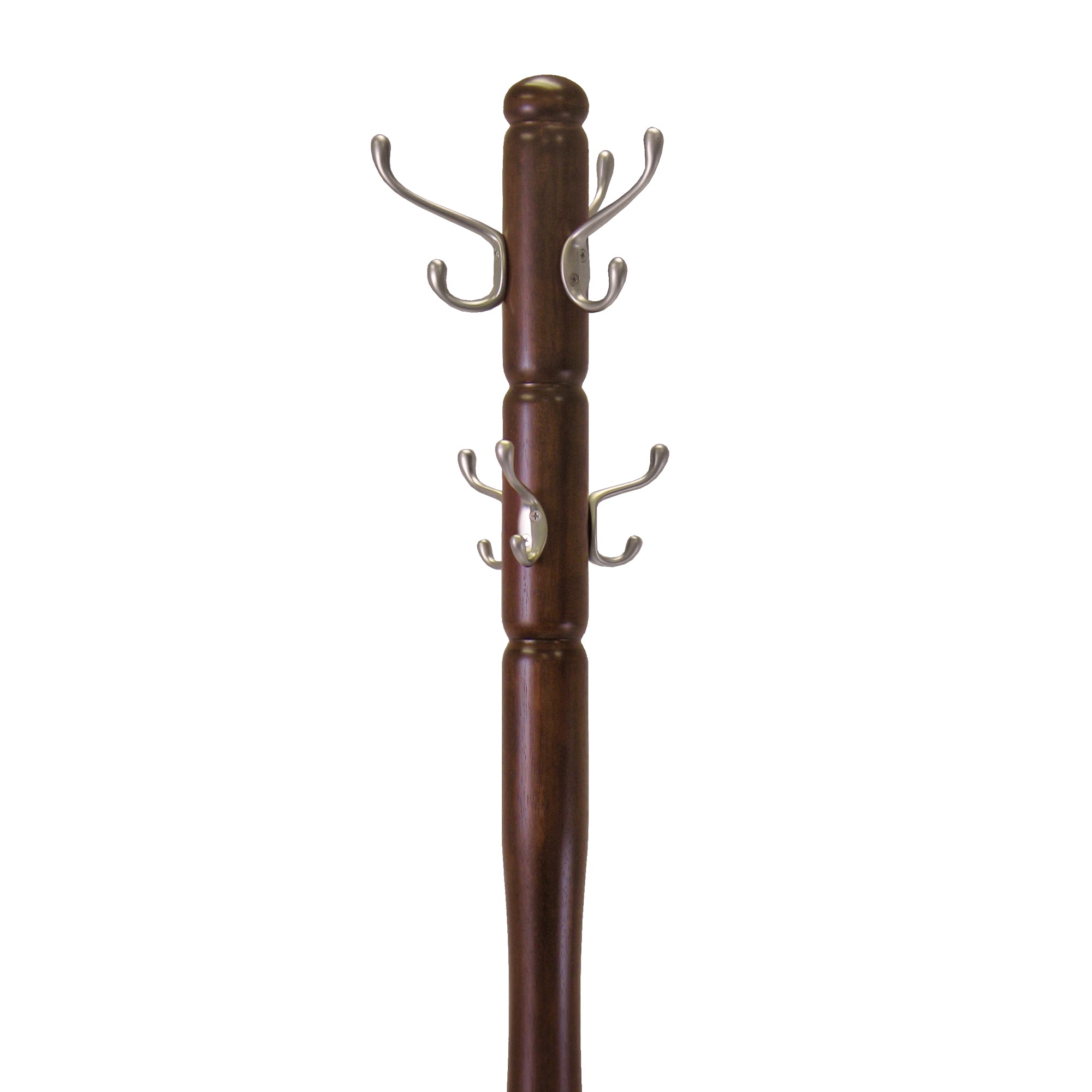 Winsome Wood Jera Coat Tree Hanger， Cappuccino Finish