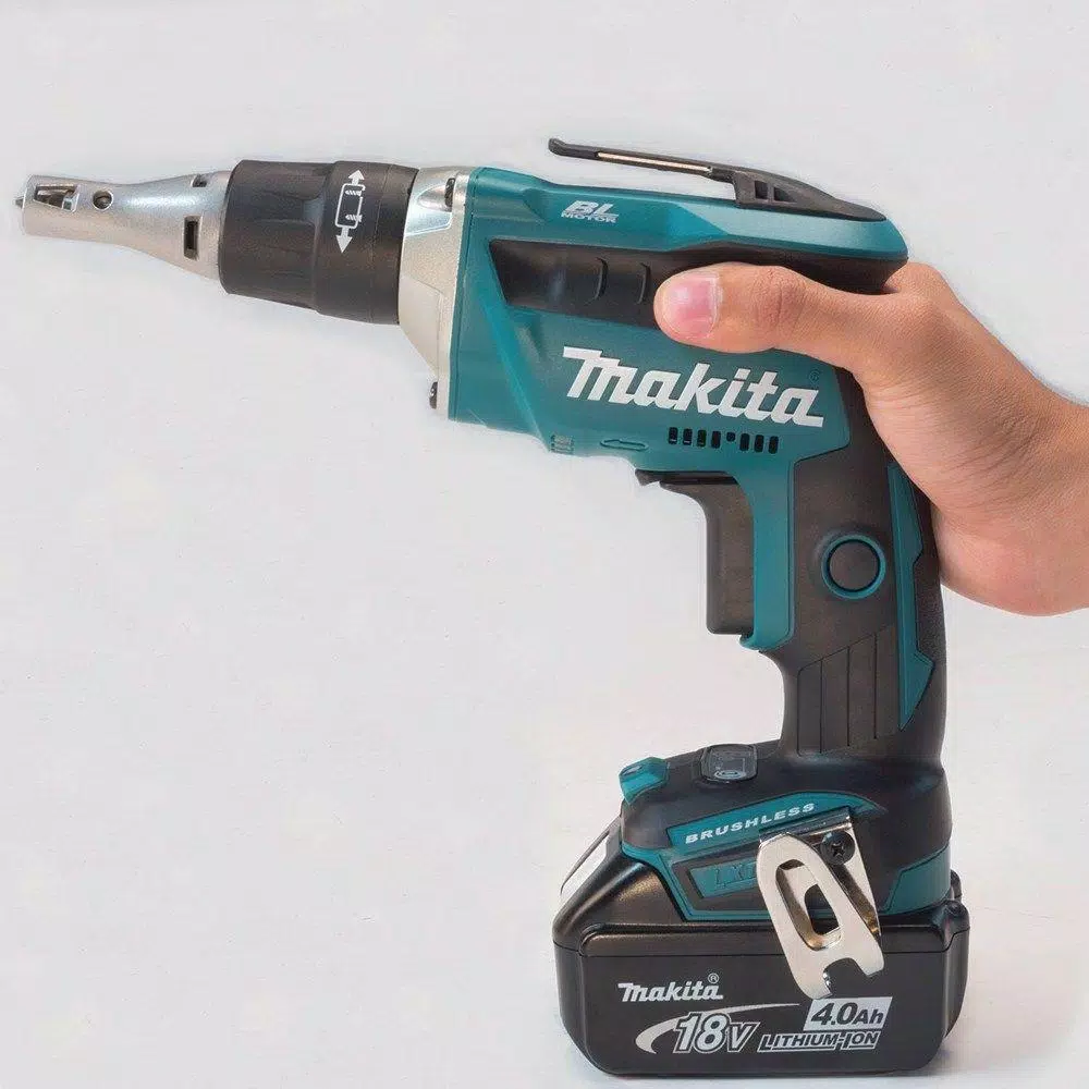 Makita 18-Volt LXT Lithium-Ion Brushless Cordless Drywall Screwdriver with Push Drive Technology (Tool-Only) and#8211; XDC Depot