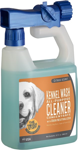 Tough Stuff Kennel Wash Citrus Scent All-Purpose Dog and Cat Cleaner Concentrate